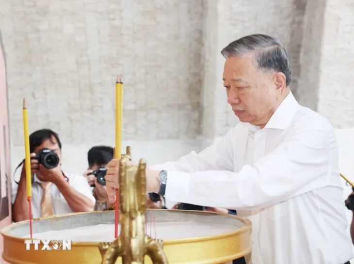 Tổng Bí thư Tô Lâm thăm và làm việc tại tỉnh Ninh Thuận - Ảnh 4. Tổng Bí thư Tô Lâm thăm và làm việc tại tỉnh Ninh Thuận - Ảnh 4.