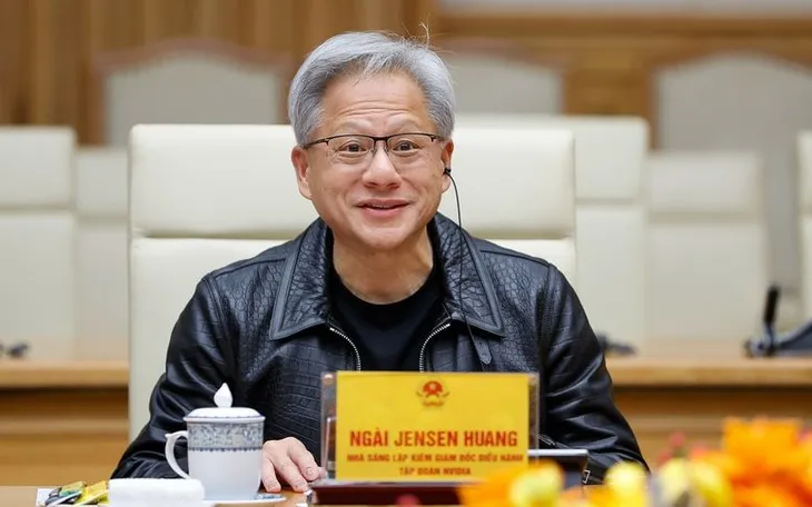 Chủ tịch Nvidia Jensen Huang: Trí tuệ nhân tạo là cơ hội phi thường cho Việt Nam - Ảnh 2. Chủ tịch Nvidia Jensen Huang: Trí tuệ nhân tạo là cơ hội phi thường cho Việt Nam - Ảnh 2.
