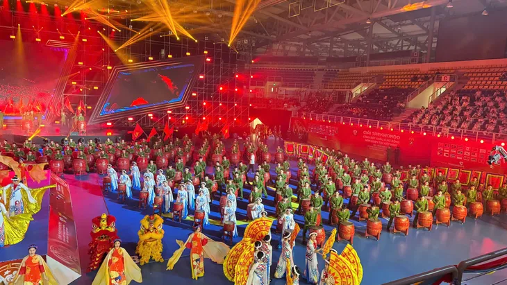 Sẵn sàng khai mạc Giải Taekwondo Cảnh sát châu Á mở rộng - Ảnh 3. Sẵn sàng khai mạc Giải Taekwondo Cảnh sát châu Á mở rộng - Ảnh 3.
