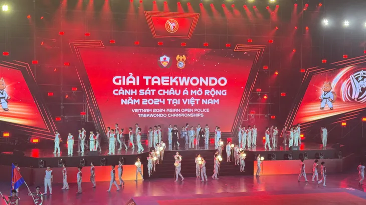 Sẵn sàng khai mạc Giải Taekwondo Cảnh sát châu Á mở rộng - Ảnh 4. Sẵn sàng khai mạc Giải Taekwondo Cảnh sát châu Á mở rộng - Ảnh 4.