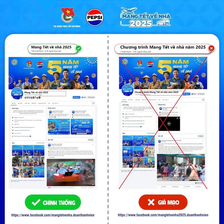 Cảnh giác với website giả mạo chương trình “Mang Tết về nhà” - Ảnh 1. Cảnh giác với website giả mạo chương trình “Mang Tết về nhà” - Ảnh 1.