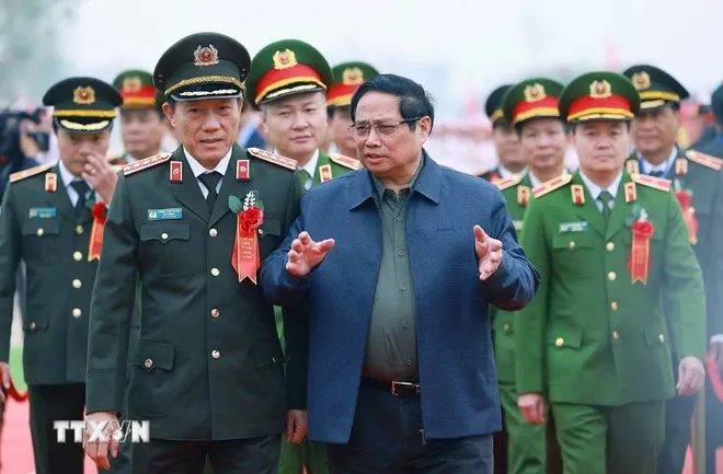 Thủ tướng Phạm Minh Chính dự Lễ khởi công Dự án xây dựng sân bay Gia Bình - Ảnh 1. Thủ tướng Phạm Minh Chính dự Lễ khởi công Dự án xây dựng sân bay Gia Bình - Ảnh 1.
