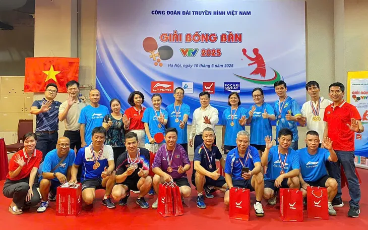 Giải bóng bàn VTV 2025: Kết nối nội lực, lan tỏa tinh thần đoàn kết