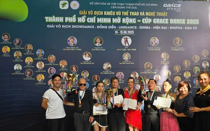 TP Hồ Chí Minh: Người khiếm thị toả sáng trên sàn đấu khiêu vũ