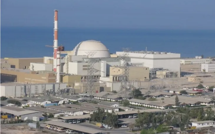 Một góc nhà máy Bushehr của Iran (Ảnh: Tasnim News)