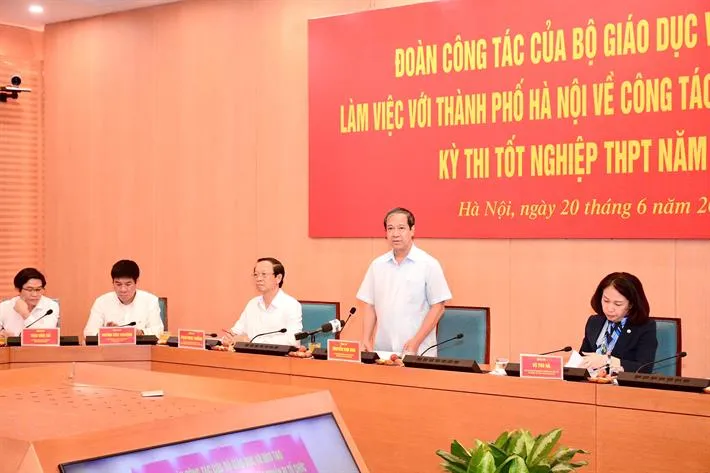Hà Nội sẵn sàng cho kỳ thi tốt nghiệp THPT 2025 - Ảnh 3.