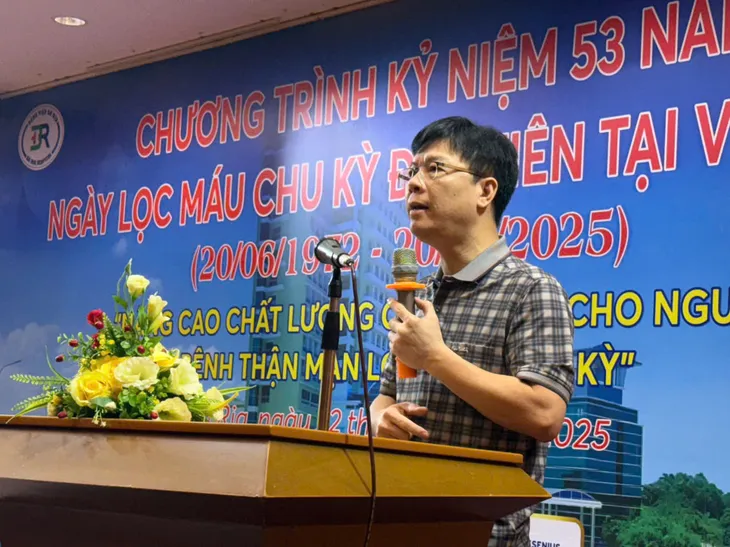 Bệnh viện Bà Rịa kỷ niệm 53 năm lọc máu chu kỳ đầu tiên tại Việt Nam- Ảnh 1.