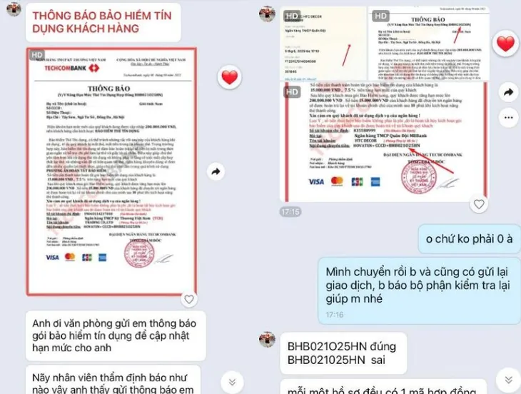 Bẫy lừa "phí bất thường trên thẻ tín dụng", một người ở Hà Nội mất 145 triệu đồng - Ảnh 1.
