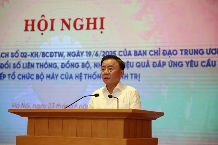 Thường trực Ban Bí thư: Chuyển đổi số liên thông, đồng bộ là nhiệm vụ chính trị trọng tâm - Ảnh 2.