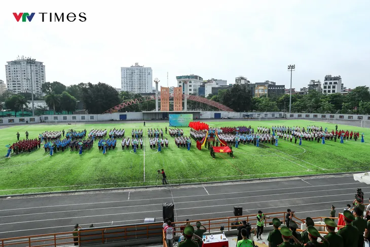 Khai mạc Hội thao Công an Thủ đô 2025 - Ảnh 1.