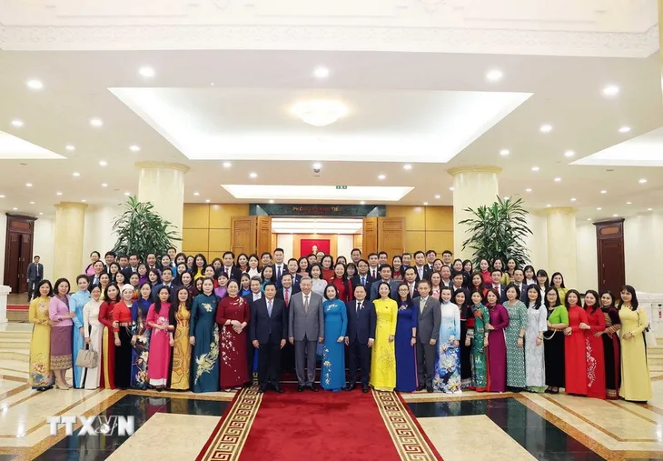 Tổng Bí thư: Đại biểu Quốc hội trẻ cần lan tỏa tinh thần đổi mới, đề xuất các đột phá chiến lược về mô hình tăng trưởng - Ảnh 2.