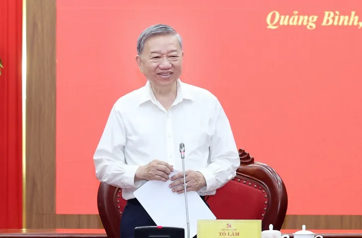 Tổng Bí thư Tô Lâm: Để hợp nhất là đòn bẩy chiến lược đưa Quảng Trị mới vươn lên - Ảnh 1.