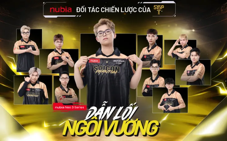 nubia chính thức hợp tác Saigon Phantom:Bước tiến nâng tầm eSport Việt 