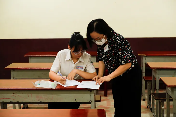 TP Hồ Chí Minh: Thí sinh tự tin, quyết tâm chinh phục kỳ thi tốt nghiệp THPT 2025 - Ảnh 6.
