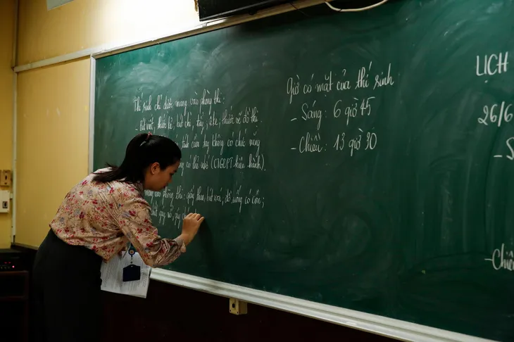 TP Hồ Chí Minh: Thí sinh tự tin, quyết tâm chinh phục kỳ thi tốt nghiệp THPT 2025 - Ảnh 8.