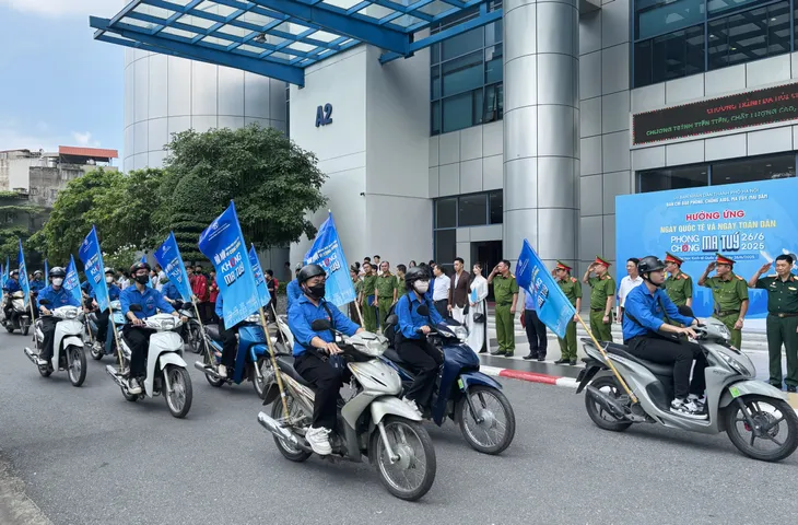 Hà Nội lan tỏa thông điệp 'vì cộng đồng không ma túy' - Ảnh 5.