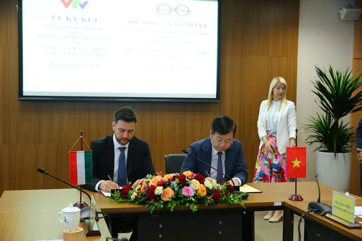 Tăng cường kết nối, mở rộng hợp tác truyền thông quốc tế giữa VTV và MTVA-DUNA (Hungary) - Ảnh 3.