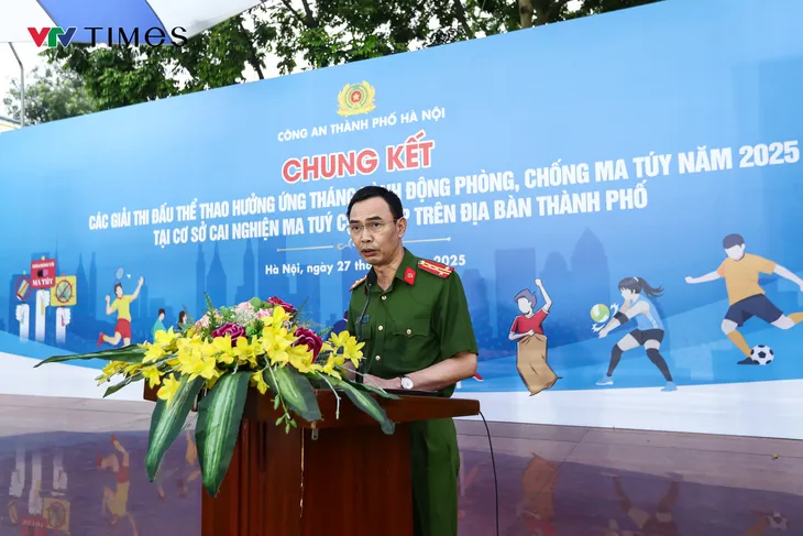 Thể thao tiếp sức cho hành trình chiến thắng ma túy - Ảnh 2.
