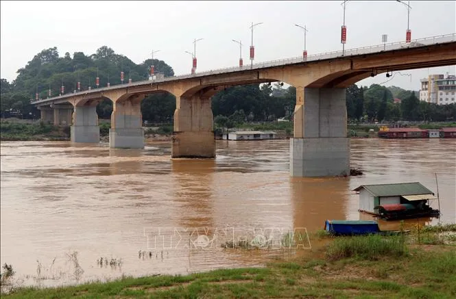 Cảnh báo lũ trên sông Lô, sông Gâm ở Tuyên Quang - Ảnh 1.