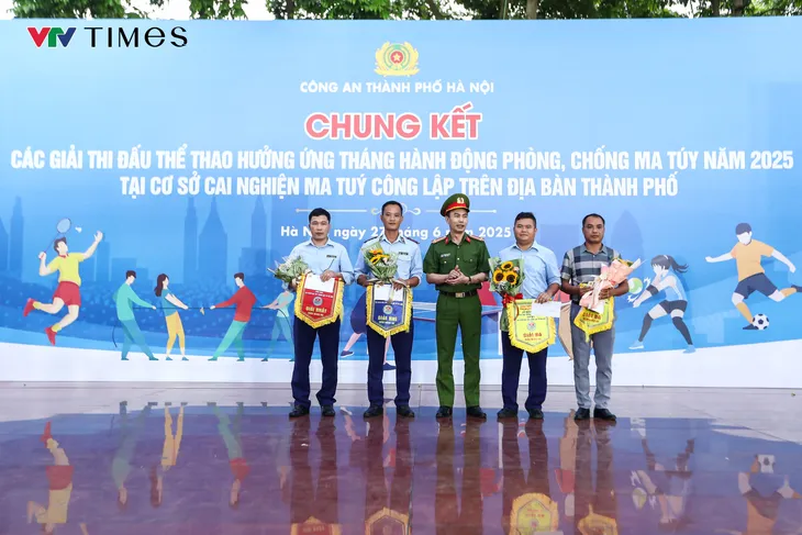 Thể thao tiếp sức cho hành trình chiến thắng ma túy - Ảnh 1.