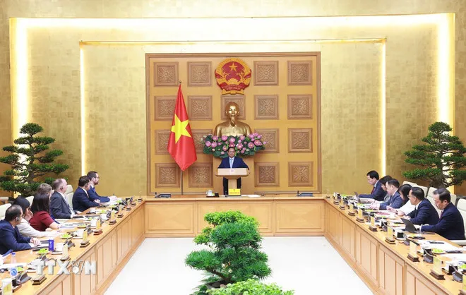 Thủ tướng Phạm Minh Chính kêu gọi thực hiện 6 đột phá trong hợp tác kinh tế Việt Nam – Vương quốc Anh- Ảnh 2.