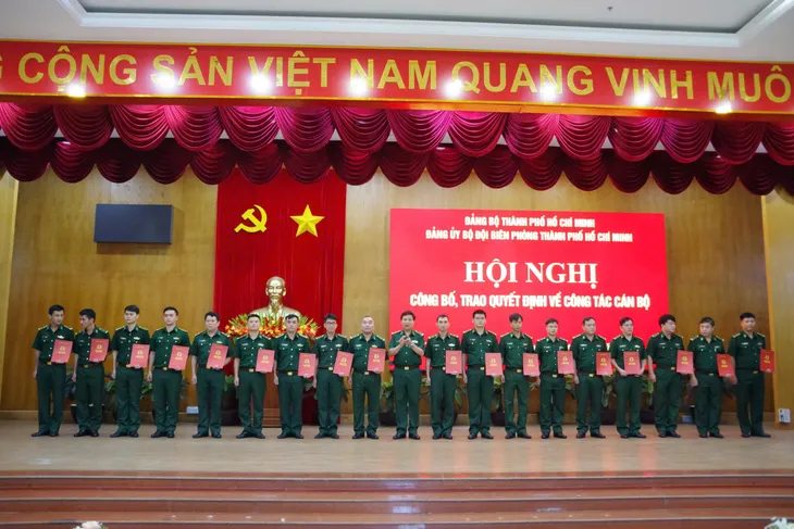 BĐBP TP.HCM kiện toàn nhân sự sau sáp nhập   - Ảnh 2.