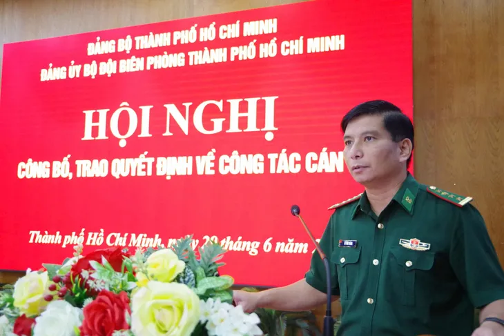 BĐBP TP.HCM kiện toàn nhân sự sau sáp nhập   - Ảnh 1.