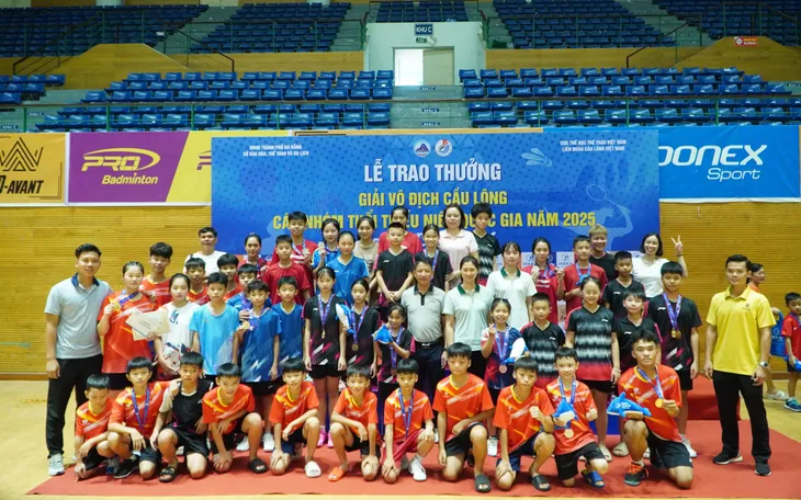 Bế mạc giải vô địch cầu lông các nhóm tuổi thiếu niên Quốc gia 2025: Chất lượng tăng cao, nhiều tài năng trẻ bứt phá