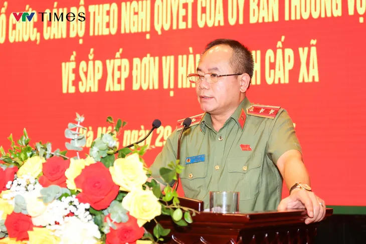 Hà Nội: Công bố ra mắt 126 Công an xã, phường theo mô hình tổ chức mới - Ảnh 2.