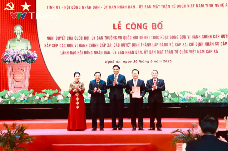 130 xã, phường ở Nghệ An đi vào vận hành - Ảnh 3.