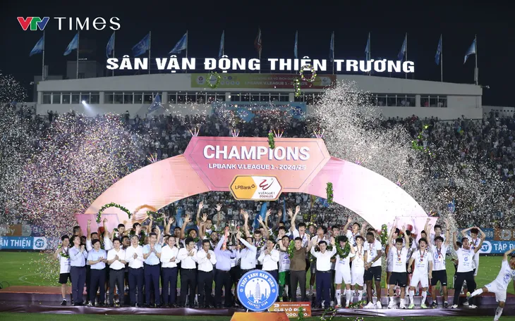 Công An Hà Nội và Thép Xanh Nam Định giành vé dự AFC Champions League 2025-2026
