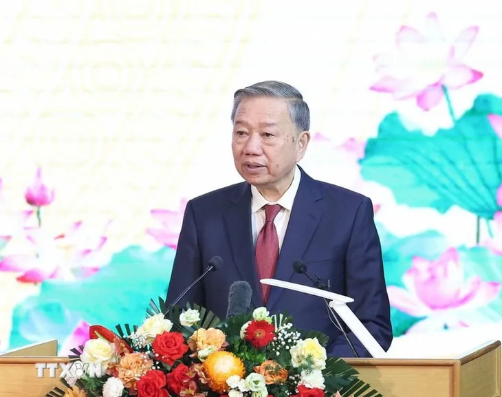 Phát biểu của Tổng Bí thư Tô Lâm tại lễ kỷ niệm 110 năm ngày sinh Tổng Bí thư Nguyễn Văn Linh - Ảnh 1.