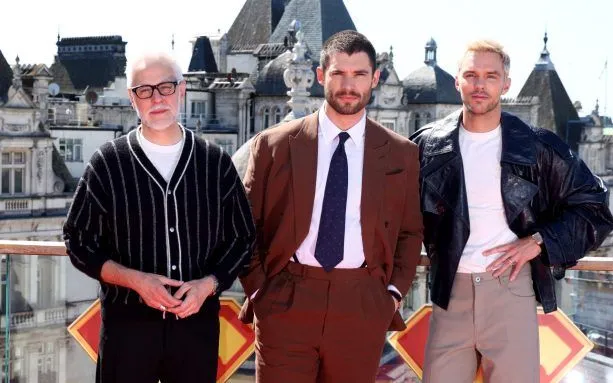 Đạo diễn James Gunn và hai diễn viên chính của Superman: David Corenswet, Nicholas Hoult (Ảnh: Getty Images) Đạo diễn James Gunn và hai diễn viên chính của Superman: David Corenswet, Nicholas Hoult (Ảnh: Getty Images)