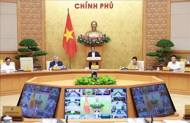 Thủ tướng Phạm Minh Chính chủ trì Phiên họp Chính phủ thường kỳ tháng 6 năm 2025 và Hội nghị trực tuyến Chính phủ với các địa phương. Thủ tướng Phạm Minh Chính chủ trì Phiên họp Chính phủ thường kỳ tháng 6 năm 2025 và Hội nghị trực tuyến Chính phủ với các địa phương.