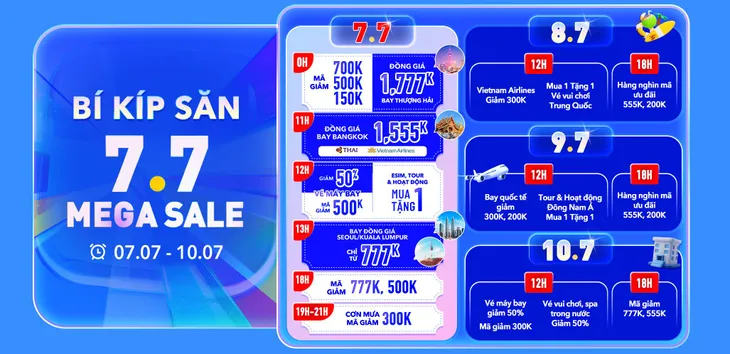 Trip.com Tung Siêu Khuyến Mãi 7.7: Bay Thái Lan, Trung Quốc Chỉ Từ 777K- Ảnh 2. Trip.com Tung Siêu Khuyến Mãi 7.7: Bay Thái Lan, Trung Quốc Chỉ Từ 777K- Ảnh 2.