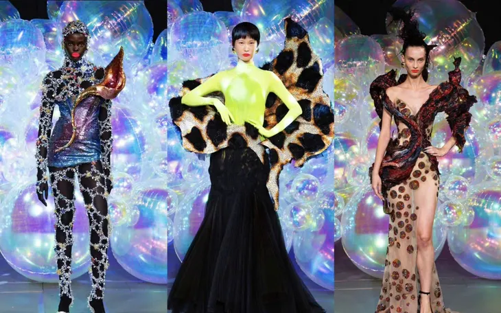 Một số mẫu thiết kế của NTK Việt Nam tại Paris Haute Couture Week Một số mẫu thiết kế của NTK Việt Nam tại Paris Haute Couture Week