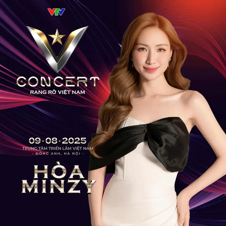 Rhyder, Hòa Minzy chính thức góp mặt tại V CONCERT- Ảnh 2. Rhyder, Hòa Minzy chính thức góp mặt tại V CONCERT- Ảnh 2.