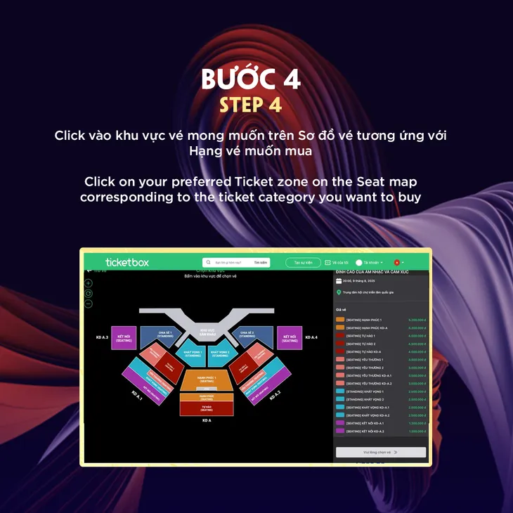 "V Concert - Rạng rỡ Việt Nam" chính thức mở bán vé vào 11h ngày 15/7: Hướng dẫn "săn" ngay! - Ảnh 5.