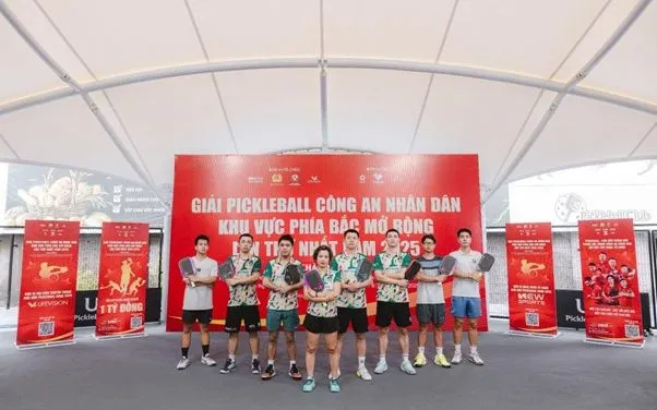 Giải Pickleball đầu tiên do lực lượng Công an tổ chức chính thức khởi tranh

