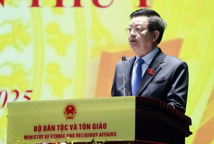 Nâng cao hiệu quả công tác dân tộc, tôn giáo trong giai đoạn mới - Ảnh 1.