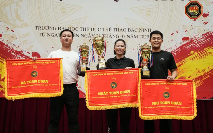 Thái Nguyên xếp hạng 1 tại Giải MMA toàn quốc lần đầu tiên được tổ chức