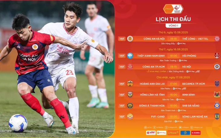 V.League 2025-2026: Khai màn một mùa giải đặc biệt