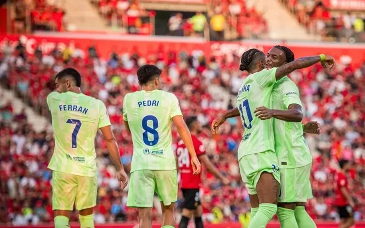 Barcelona thắng tưng bừng trận ra quân tại La Liga 2025-2026