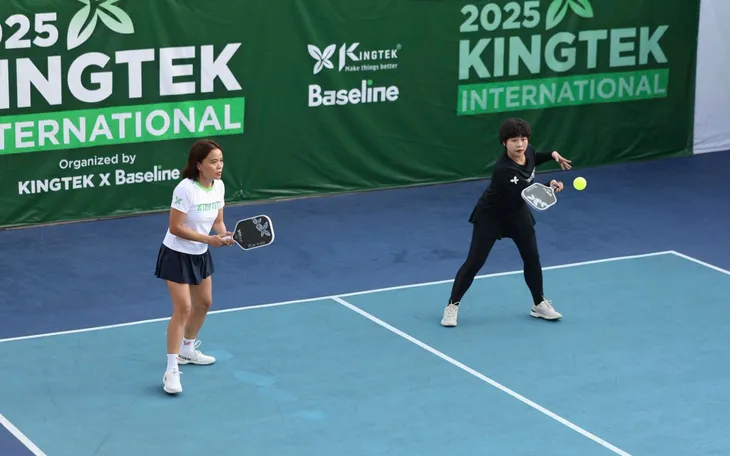 Tay vợt Việt Nam gây ấn tượng mạnh ở giải pickleball phong trào tại Malaysia