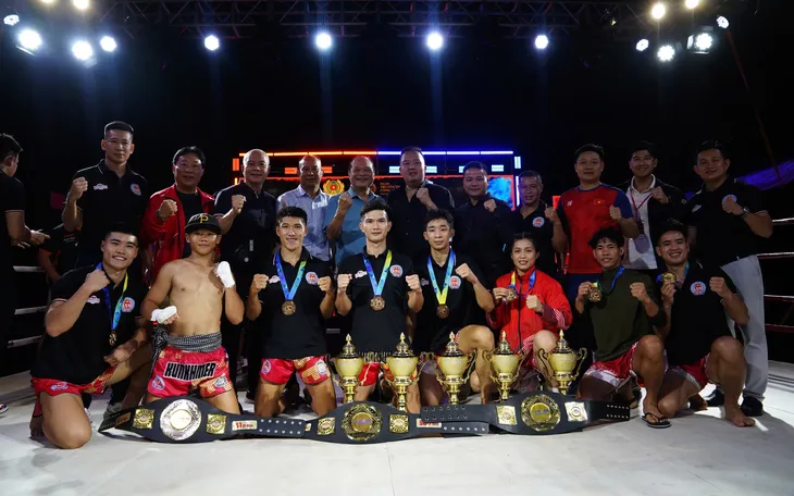Võ sĩ Việt Nam thống trị giải đấu Kickboxing – Kun Khmer quốc tế 2025
