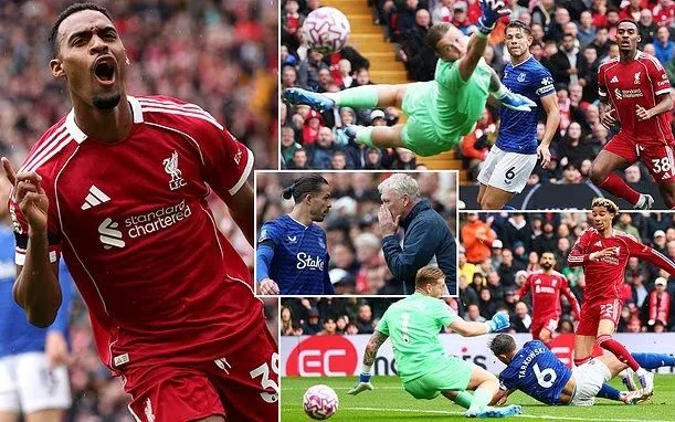 Liverpool 2-1 Everton: Màn trình diễn chói sáng của Gravenberch
