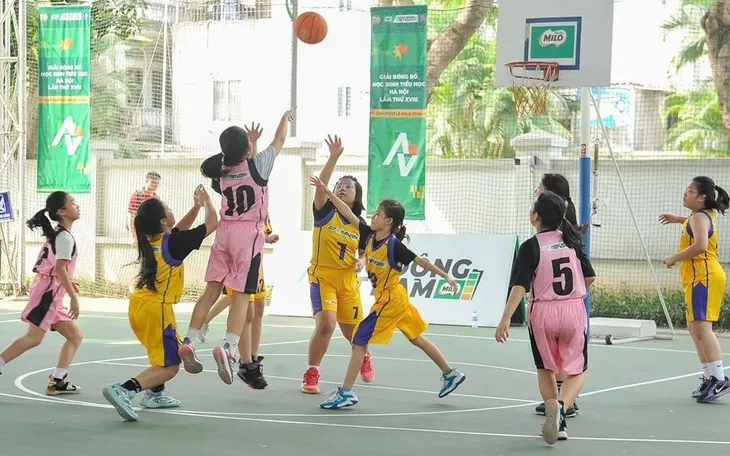 Gần 150 đội tham dự Giải bóng rổ học sinh Tiểu học Hà Nội lần thứ XIX - 2025