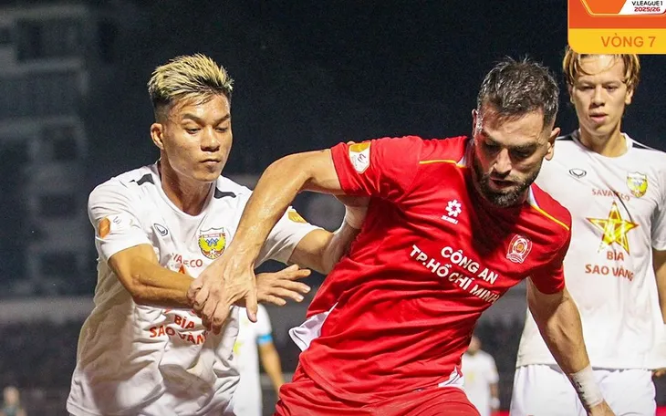 Công An TP Hồ Chí Minh chia điểm trên sân nhà