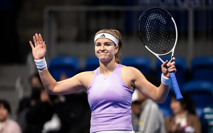 Karolina Muchova vào tứ kết Toray Pan Pacific 2025