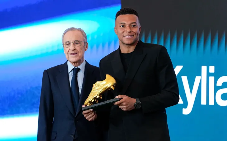 Mbappe giành danh hiệu Chiếc Giày Vàng châu Âu